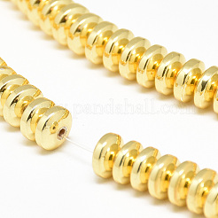 Electroplate Non-magnetic Synthetic Hematite Beads Strands&nbsp;X-G-Q465-29G