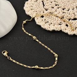 Rack Plating Brass Link Chain Bracelets for Women&nbsp;BJEW-G735-03G
