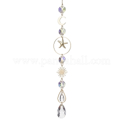 Glass Hanging Suncatchers&nbsp;HJEW-JM04582