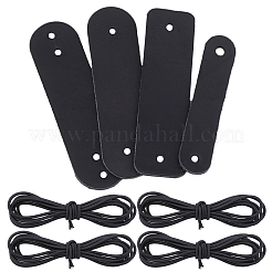 4Sets 4 Sizes Leather Notebook Protective Cover&nbsp;FIND-CP0003-74A