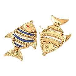 304 Stainless Steel Enamel Big Pendants&nbsp;STAS-Z193-09G-01