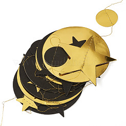 3 Bags Round & Star Paper Hanging Streamers&nbsp;FEPA-TA0001-03