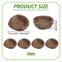 Grass Simulated Bird's Nest&nbsp;AJEW-WH0596-983