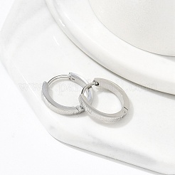 304 Stainless Steel Hoop Earrings for Women&nbsp;EJEW-C096-58P