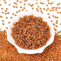 Picasso Baking Paint Glass Seed Beads&nbsp;SEED-N007-37J