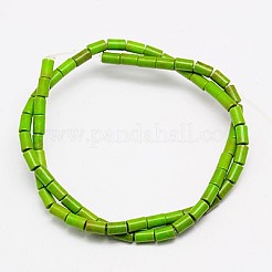 Synthetic Turquoise Beads Strands&nbsp;TURQ-G120-5x9mm-08