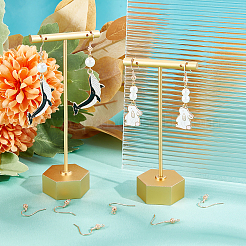 150Pcs Brass Round Beaded Earring Hooks&nbsp;KK-BBC0005-37