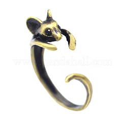 Mouse Alloy Cuff Rings&nbsp;WGAF3DE-02