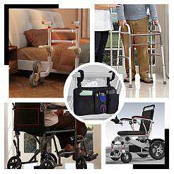 Polyester Wheelchair Storage Bags&nbsp;DIY-WH0888-879