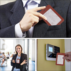 PVC Plastic ID Name Card Holder&nbsp;AJEW-WH20006-351A-03