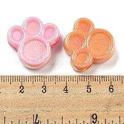 UV Plating Iridescent Acrylic Beads&nbsp;OACR-G039-09