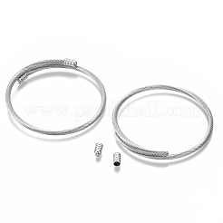 Alloy Cuff Bangles Making&nbsp;PALLOY-N158-035P