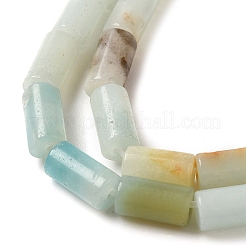 Natural Flower Amazonite Beads Strands&nbsp;G-B091-A08-01