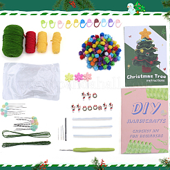 1 Set DIY Christmas Knitting Tools Kits&nbsp;DIY-SC0026-49A