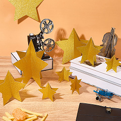 3D Star Paper Glitter Powder Display Decorations&nbsp;DIY-WH20082-52A