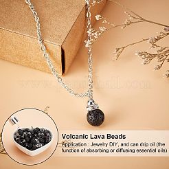 Natural Lava Rock Pendants&nbsp;G-OC0003-33