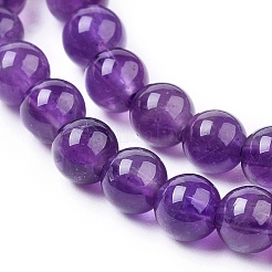 Natural Amethyst Beads Strands&nbsp;X-G-G099-4mm-2