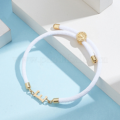 1pc Adjustable Nylon Cord Slider Bracelets for Women&nbsp;BJEW-LP0001-33E-G