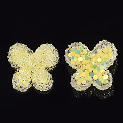 Epoxy Resin Cabochons&nbsp;RESI-T041-12A-01