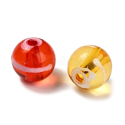 Transparent Acrylic Enamel Beads&nbsp;OACR-D315-01