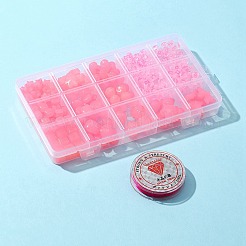 Mixed Shapes Imitation Jelly Acrylic Beads&nbsp;MACR-FS0001-29