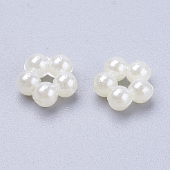 Acrylic Pearl Cabochons&nbsp;MACR-F029-22