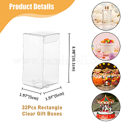 Rectangle Transparent Plastic PVC Box Gift Packaging&nbsp;CON-DC0001-12B