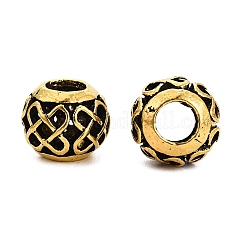Tibetan Style Alloy European Beads&nbsp;FIND-Q121-08AG