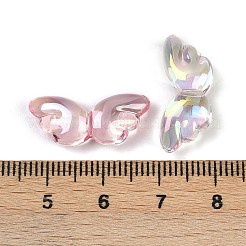UV Plating Transparent Acrylic Beads&nbsp;MACR-L007-14