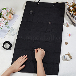 Felt Hanging Hair Claw Clip Organizer Holder for Women Girls&nbsp;AJEW-WH0596-113B-02
