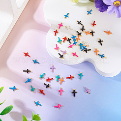50Pcs 304 Stainless Steel Enamel Charms&nbsp;STAS-TA0003-32B