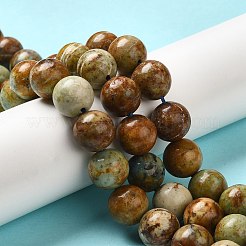 Natural Yellow Chrysocolla Beads Strands&nbsp;G-H298-A07-05