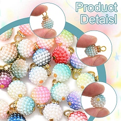 40Pcs Acrylic Pendants&nbsp;PALLOY-FS00035