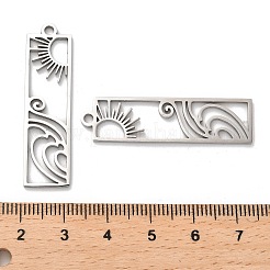 Non-Tarnish 304 Stainless Steel Pendants&nbsp;STAS-B054-02P