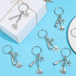 20Pcs Alloy Keychain&nbsp;KEYC-SC00006