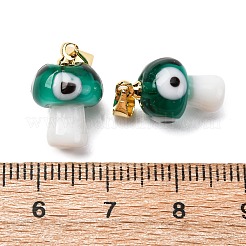 Handmade Lampwork Pendants&nbsp;LAMP-S069-06G-03