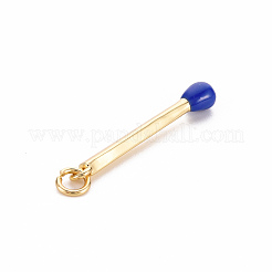 Brass Enamel Pendants&nbsp;X-KK-S362-032A-NR