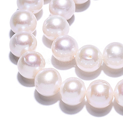 Natural Cultured Freshwater Pearl Beads Strands&nbsp;PEAR-N016-09C