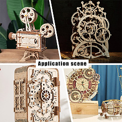 12Pcs 3 Style Unfinished Wood Slices&nbsp;WOOD-OC0002-78