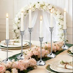 3Pcs 3 Styles Metal Candle Holder Sets&nbsp;DIY-WA0001-37P