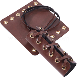 PU Leather Leather Motorcycle Grip Covers&nbsp;AJEW-WH20001-44D