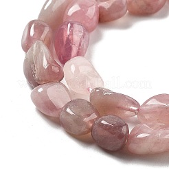 Natural Madagascar Rose Quartz Beads Strands&nbsp;G-C179-F01-01