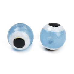Luminous & Printed Opaque Acrylic Beads&nbsp;LACR-G050-01E