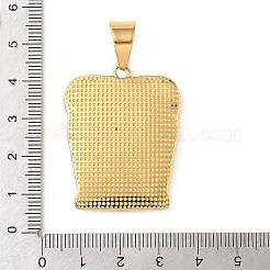 304 Stainless Steel Pendants&nbsp;STAS-F363-15G