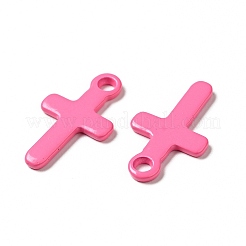 Spray Painted 201 Stainless Steel Pendants&nbsp;STAS-G304-08C