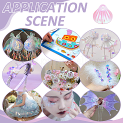 1000Pcs Ornament Accessories&nbsp;PVC-PH0001-39B