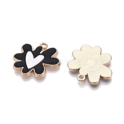 Rack Plating Alloy Enamel Pendants&nbsp;ENAM-N056-344