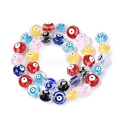 Glass Enamel Beads Strands&nbsp;GLAA-Q112-01A