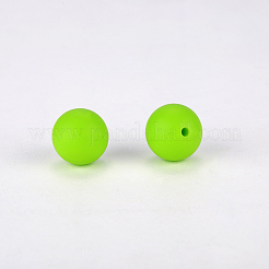 Round Silicone Focal Beads&nbsp;SI-JX0046A-05