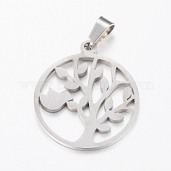 Non-Tarnish 304 Stainless Steel Pendants&nbsp;STAS-I074-05P